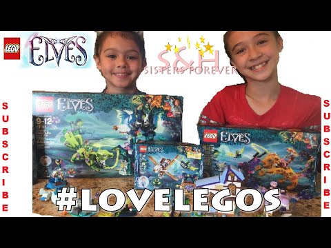 LEGO ELVES NOCTURA'S TOWER AND THE EARTH FOX RESCUE 41194 / AZARI AND THE FIRE LION CAPTURE # 41192