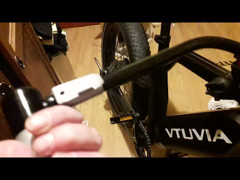 Kryptonite FlexFrame U-Bracket installed on VTUVIA SN100