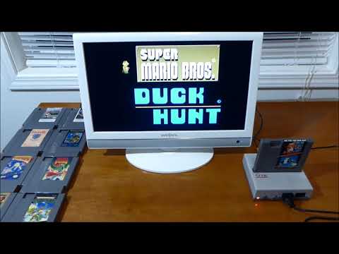 8-bit Gamerz Tek Clone of Nintendo NES console under $20.00 Review & Teardown Disassembly Tutorial