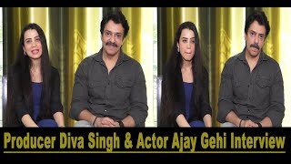 Producer Diva Singh & Actor Ajay Gehi Interview For Fantasiser Film in mumbai II FILMYSTARS II video