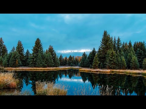 Wyoming USA 4K: Relaxing Music Journey with the beauty of Nature.