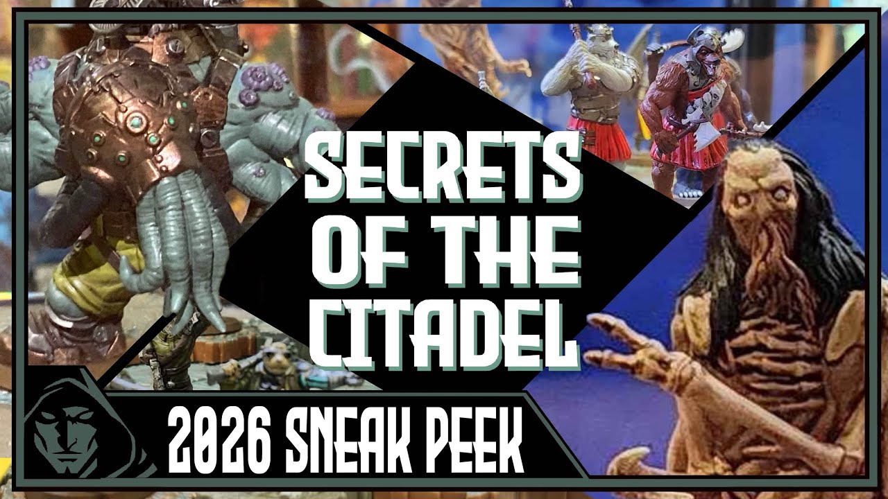 Heroscape Secrets of the Citadel: 2026 Sneak Peak 