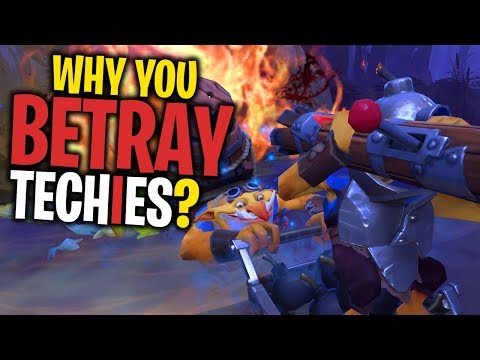 Why You Betray Techies? - DotA 2 Funny Moments