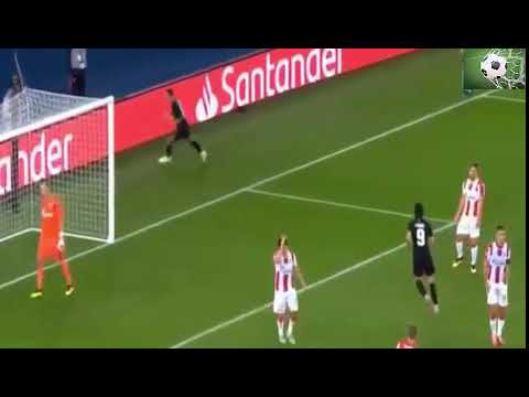 Gol Di Maria PSG 4 x 0 ESTRELA VERMELHA - Liga dos Campeões  2018