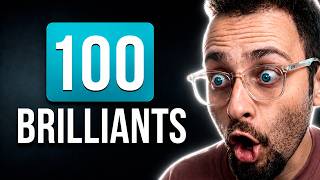 100 Brilliant Moves IN 1 GAME