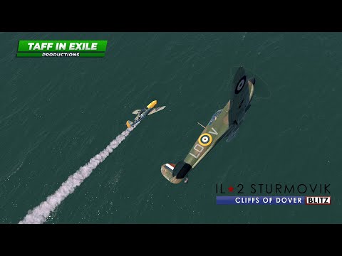 IL-2 Cliffs of Dover Blitz | Spitfire | A Lucky Escape!