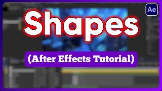 how to make shapes in after effects Ep12 (After Effects Tutorial)
