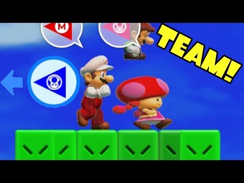 Super Mario Maker 2 Multiplayer Together with Friends