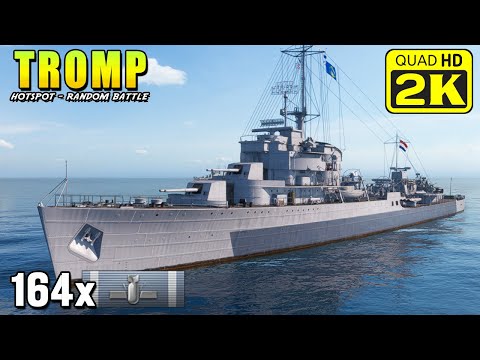 Destroyer Tromp - playing games with battleships