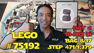 New Camera for Overhead View of the Millennium Falcon Build #75192 #legostarwars #obsbot