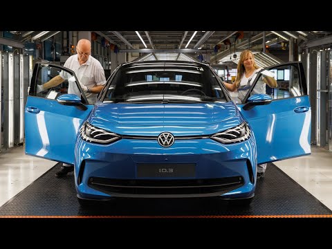 , title : 'Volkswagen Robotic Factory Tour - Production ID.3 Electric Car'