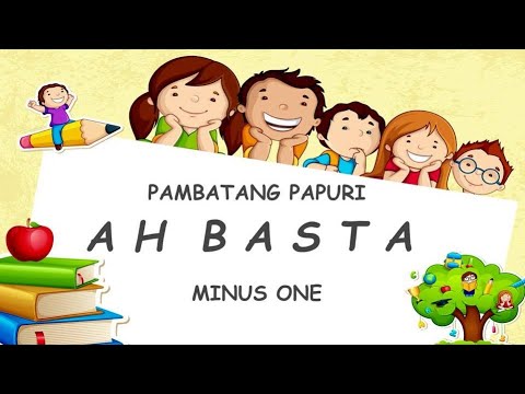 AH BASTA Instrumental Cover with Lyrics | Pambatang Papuri
