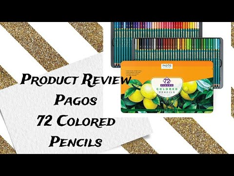 Product Review: Pagos 72 Colored Pencils