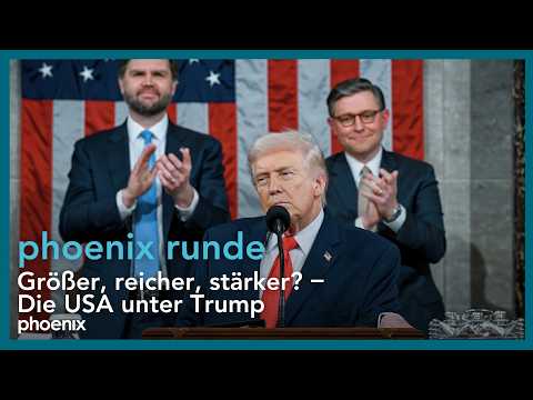 phoenix runde: Größer, reicher, stärker? – Die USA unter Trump