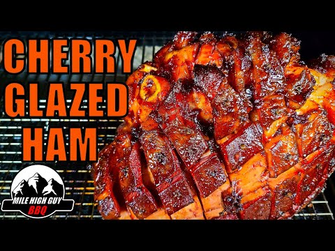 Cherry Glazed Smoked Ham | Z Grills