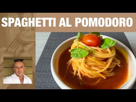 Spaghetti all’acqua di pomodoro la ricetta dello Chef!