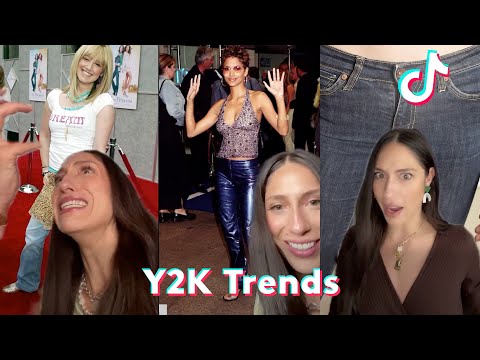 12 Y2K Trends We Love (and 9 We’re Afraid Of) | TikTok Compilation | InStyle