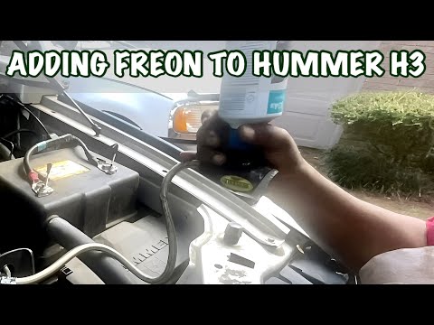 ADDING AC FREON TO HUMMER H3