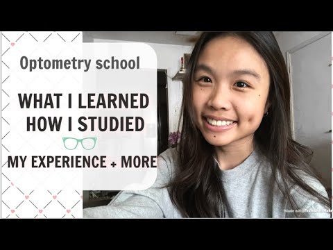 My first semester of OPTOMETRY SCHOOL experience! What I learned + how it went! | Optometry Student