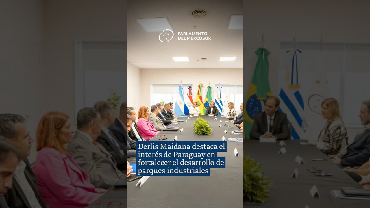 Derlis Maidana destaca el interés de Paraguay en fortalecer el desarrollo de parques industriales