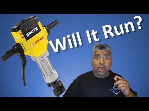 Will it Run - Bosch Brute Jackhammer Repair?
