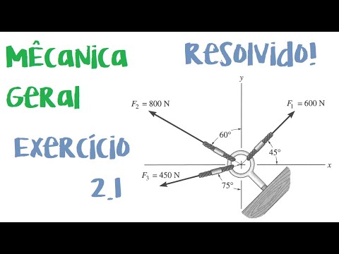 Exercise 2.1 Hibbeler / General Mechanics - Prof. Felipe Luz