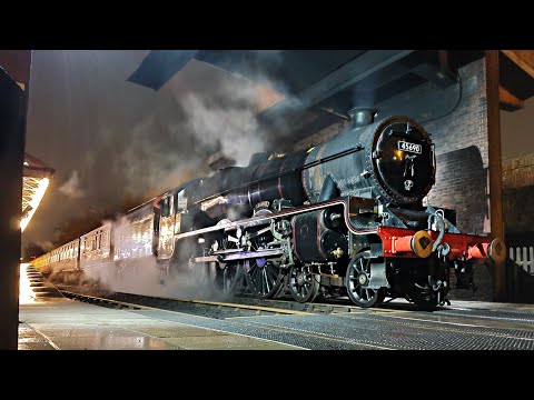 45690 Leander East Lancashire Railway Highlights December January