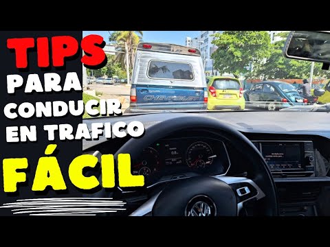 Tips for driving easily in traffic