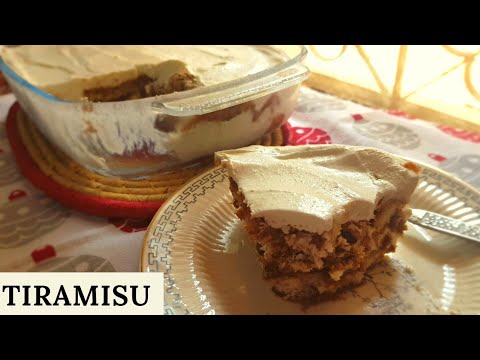 Tiramisu | Italian Dessert | Coffee & Cream Pudding