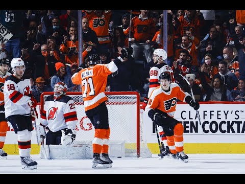 Philadelphia Flyers vs New Jersey Devils. 14 december 2021