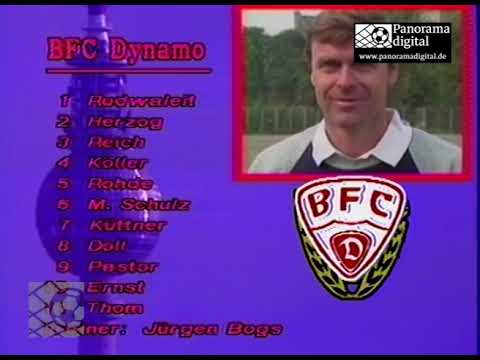 Aufstellungen und Einlauf BFC Dynamo-Werder Bremen, Europapokal der Landesmeister, Berlin, 06.09.88