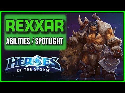Heroes of the Storm: Rexxar Spotlight (Abilities, Talents, and Gameplay)