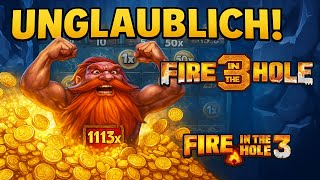 Was geht bei FIRE IN THE HOLE 3? Maxbet = Maxwin??! #bigwin #slot #deutsch #bonusbuy #onlinecasino