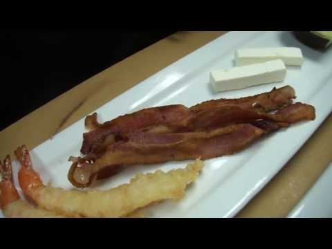 Prescott Roll With Bacon and Shrimp - How To Make Sushi Series