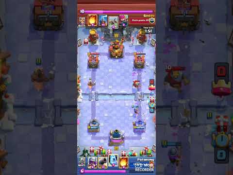 [Clash Royale] 2.6hog vs 3.0 Xbow #clashroyale #hogrider #xbow