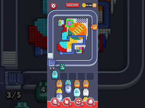 Pixel Flow Level 2546 Walkthrough