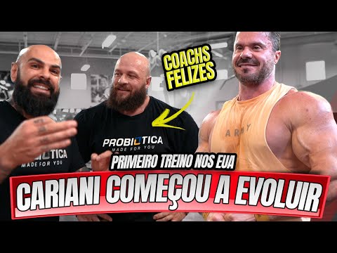 CARIANI COMEÇOU A EVOLUIR NOS EUA - COACH RUBENS E PACHO GOSTARAM
