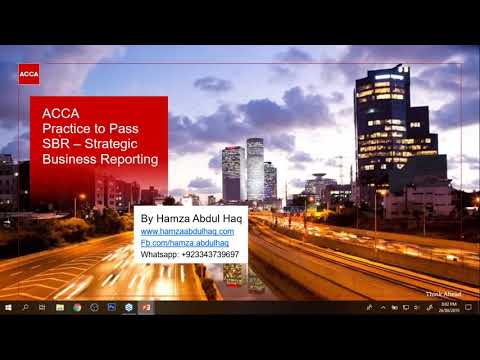 ACCA SBR SEP 2019   Day 01