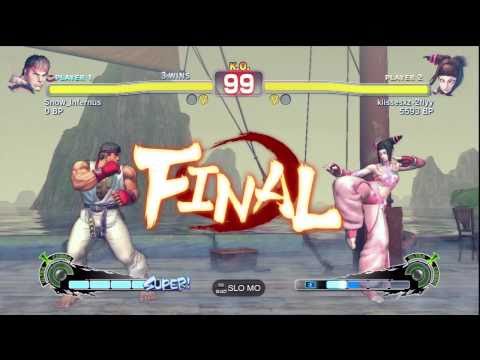 SSF4 Endless Battle - Daigo Umehara ( Ryu ) VS kissesxz-2flyy ( Juri )