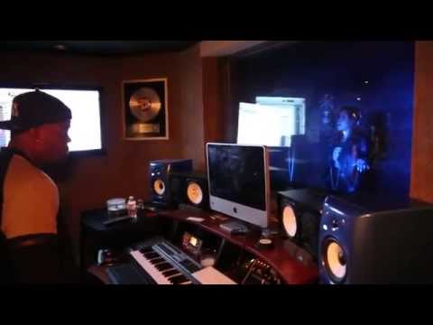 Kristinia DeBarge Behind The Scenes Recording "Focused On You" Remix