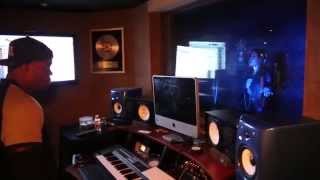 Kristinia DeBarge Behind The Scenes Recording &quot;Focused On You&quot; Remix