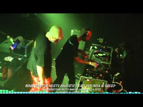 Bong-selecta meets Majestic feat. Mc's Noia & Sheep @ Mass Productions [Ragga jungle]