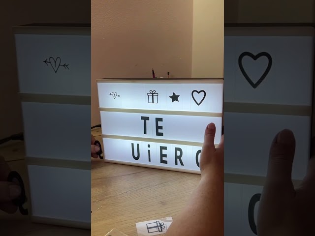 Vídeo relacionado con AUSAYE Letras LED con luces del alfabeto, luz nocturna para decoración del hogar, fiesta, boda (O)
