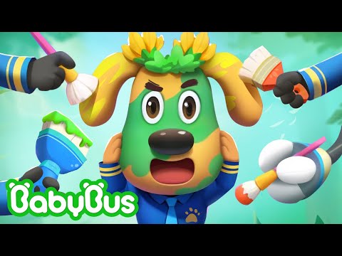 Capa de Aula de Disfarce | Detetive Labrador | Desenhos Animados & Desenhos Infantis 🐼 por BabyBus