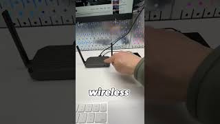 Wireless #Mac Mini Monitor Setup with Hagibis #Wireless #HDMI Transmitter and Receiver.