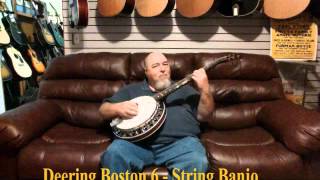 Video thumbnail for Deering Boston 6 String Banjo Demo by Jeremy Fritts