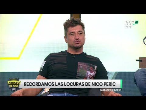 ¡Nicolás Peric cuenta sus anécdotas en Abrazo de Gol!