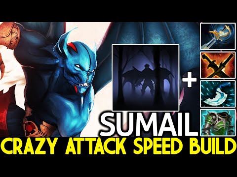 SUMAIL [Night Stalker] Crazy Attack Speed Build Nightmare Never End Dota 2