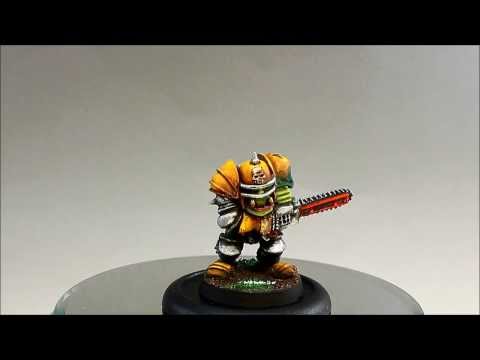 RN estudio Orco Motosierra Ugroth 'Ripper' Bolgrot Fantasy Football blood bowl warhammer