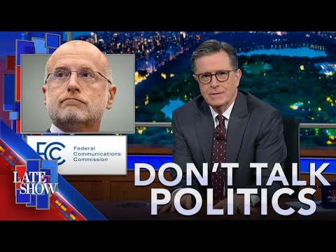 Late Night TV Crackdown: FCC Goes After Kimmel And Colbert Over Political Candidate Interviews